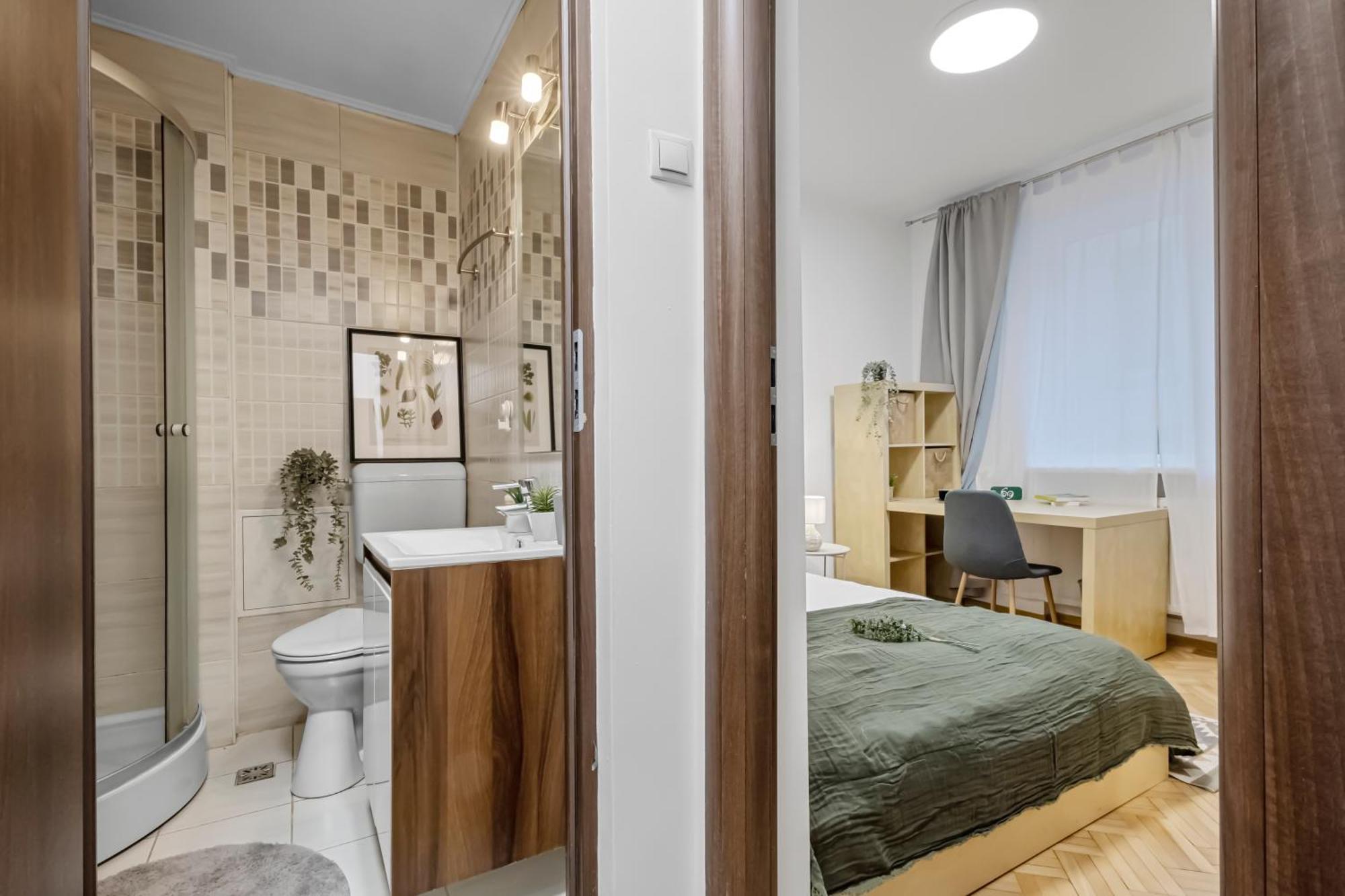 Earthy Escape - Central Apt With Balcony Bucharest Exterior photo