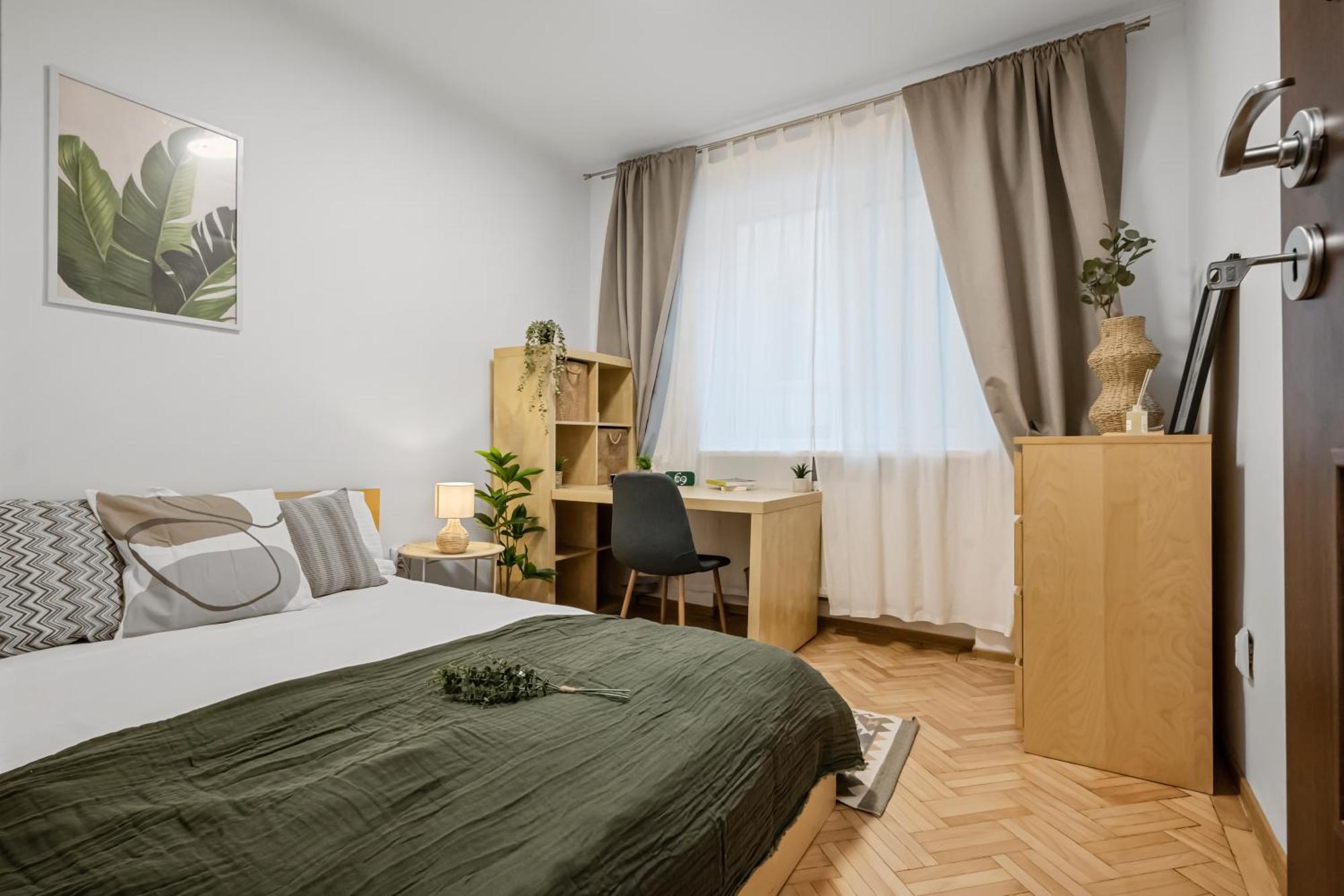 Earthy Escape - Central Apt With Balcony Bucharest Exterior photo